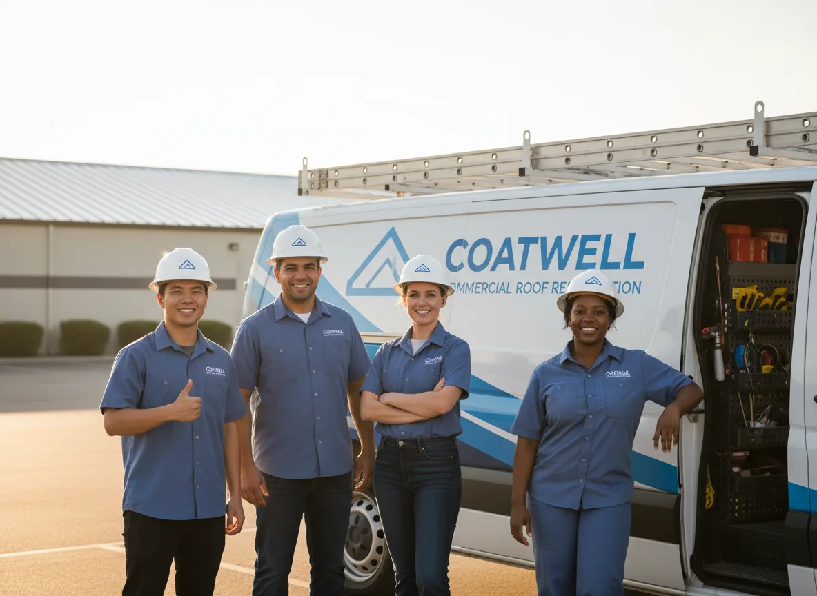 Commercial roof coating company in Leeds, NY